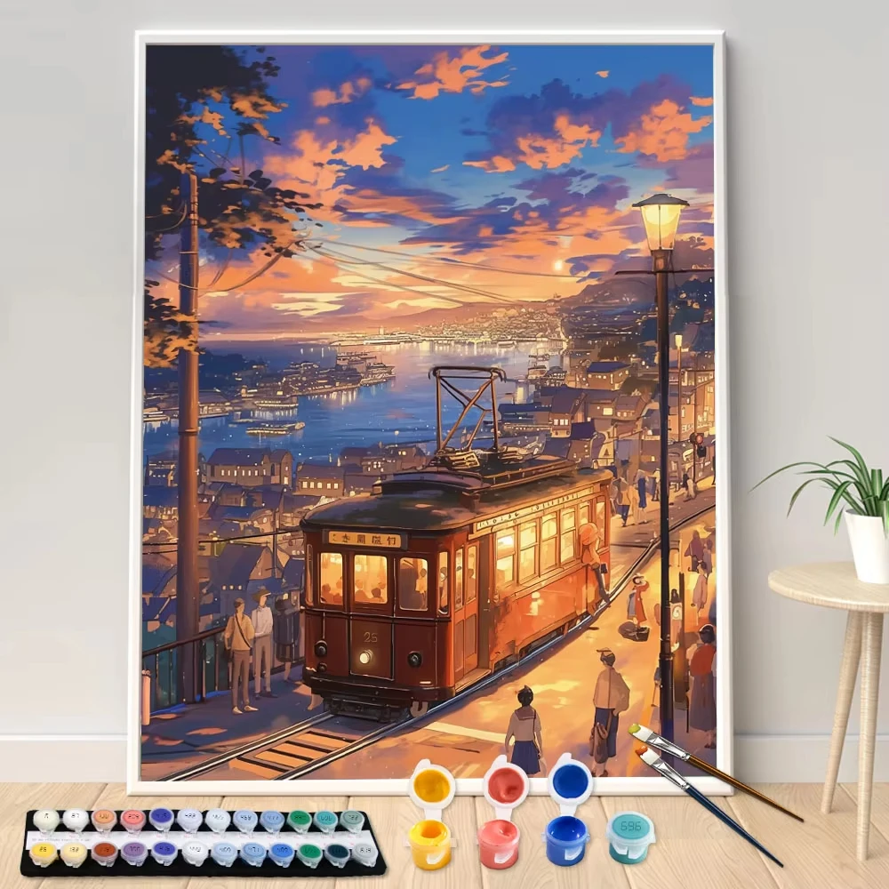 Photography Design - DIY Цифровая картина по номерам «Канатная