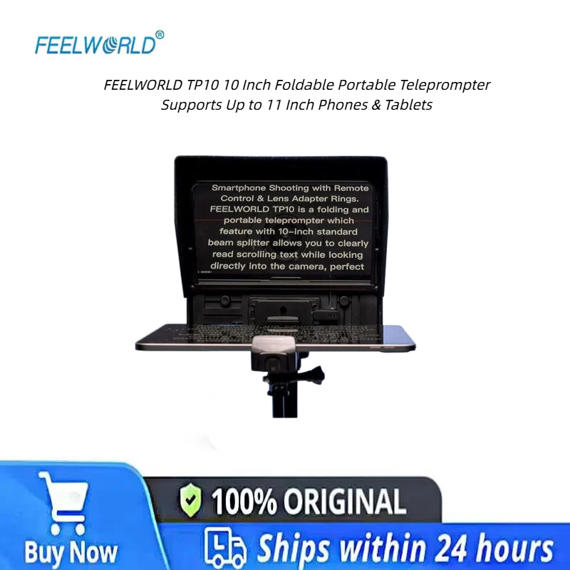 Телесуфлер FEELWORLD TP10 10 д – обзор и цена Photography Prompt